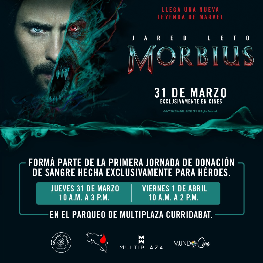 Donando sangre revelás tu lado heroico